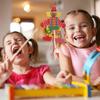 Abaodam 2Pcs Wooden Clown Marionette Puppets Pull String for Interactive Play Finger Dexterity Exercise Creative Educational Puppet Dolls for Boys view 3