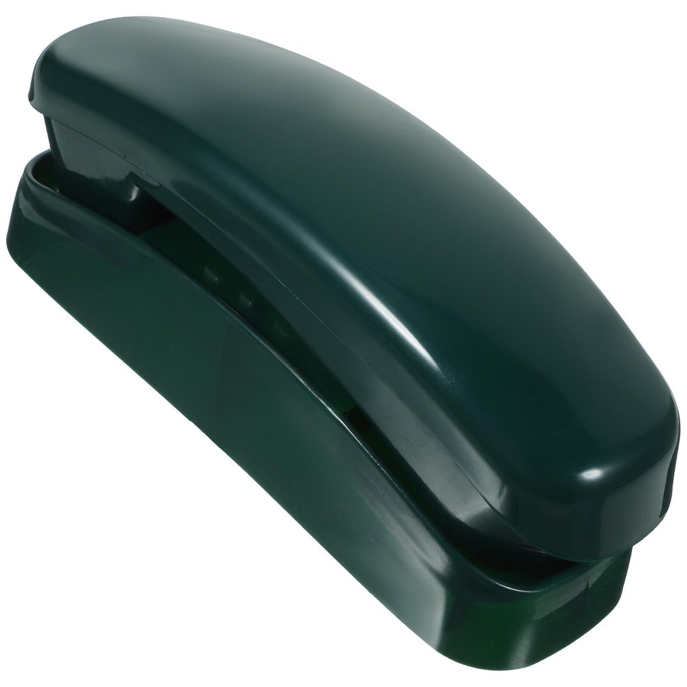Parliky Educational Phone with Realistic Keys Interactive Learning Telephone Model for Play Pretend Call Simulation Green Artificial Cellphone for Early Recognition
