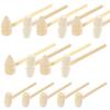 CIYODO 15pcs Mini Wooden Mallets for Small Smooth Handheld Hammers for Educational Play Muscle Development DIY Crafting and Home Decoration Safe Polished Surface view 1