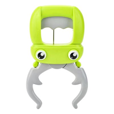 harayaa Interactive Grabber Toy Robotic Hand Toy Portable Fun Early Learning Multi Use Litter Picker Pickup Tool for Aged 3+ Children, Green