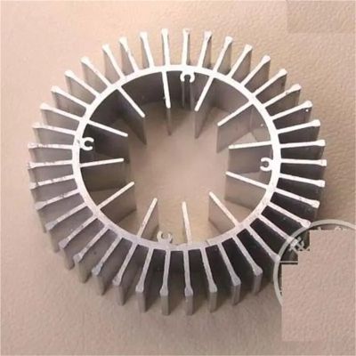 1pcs 100x65mm 25W Sunfloweraluminium Alloy Round Radiator LED Heat Sink(Length 30mm)