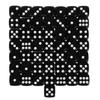 Abaodam 50pcs Black Acrylic Dice Small Lightweight Game Dice for Board Games Party Accessories Tabletop for Home Bar Ktv Fun view 1