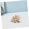 BESPORTBLE 50pcs Wooden Dice Set Rounded Corner Solid Wood Game Dice for Board Games Math Learning Party Favor Supplies Engraved Numbers Safe Smooth Edges view 4