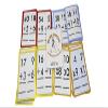Brailled Math Flash Cards, Addition, Subtraction, Multiplication, Division, Plus Practise Problems, Accessible and Engaging Math Practice for Students, Teachers, Parents, Schools, and Tutors view 1