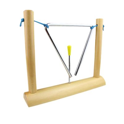 Bffcnl Children Percussion Triangle Triangle with Stand for Preschool Gift Kids