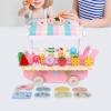 Bffcnl Ice Cream Cart, Ice Cream Counter Role Play, Sweet Treat Cart, Simulation Food Toys, Ice Cream view 4