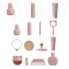 Bffcnl 12 Pieces Pretend Play Makeup Beauty Set Makeup Toy for Birthday Gifts view 2
