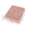 Bffcnl Wooden Sudoku Puzzle Set Sudoku Game Board Number Thinking Game for Ages 7-14 Years view 3
