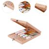 Bffcnl Wooden Sudoku Puzzle Set Sudoku Game Board Number Thinking Game for Ages 7-14 Years view 4
