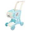 HONITANO Simulated Playing Shopping Cart with Wheels Easy-Grip Handle for Boys Pretend Play Supermarket Trolley for Independence Cultivation view 1