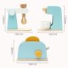 Bffcnl 3Pcs Kitchen Appliance Baking Set Early Learning Role Play Toy for view 3