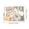Bffcnl Play Kitchen Accessories Wooden Play Cooking Set for Children Boys Girls view 2