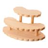 Action Figures Display Stand Collectibles Shelf Decoration Wood Display Riser Perfume Organizer for Dolls Models Living Room, 3 Tier view 1