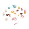 Bffcnl Kids Tea Party Set Role Playing Educational Tea Time Toys Cupcakes Cookies view 1