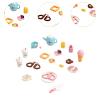 Bffcnl Kids Tea Party Set Role Playing Educational Tea Time Toys Cupcakes Cookies view 3