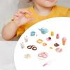 Bffcnl Kids Tea Party Set Role Playing Educational Tea Time Toys Cupcakes Cookies view 4