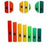 Bffcnl Music Percussion Tube Set Parent Child Interactive Sensory Toy Musical Sound view 2