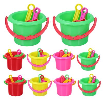 NESTINGHO 40pcs Mini Sand Buckets Beach Pails for Boys for Sandbox Backyard Fun and Outdoor Play Color Random Random Color