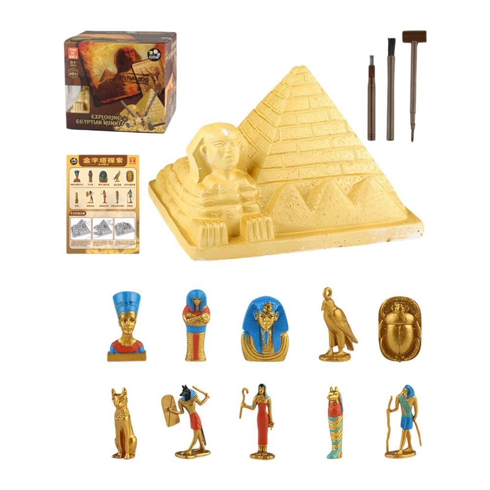 Bffcnl Pyramid Digging Excavation Toy Classroom Supplies School Activities