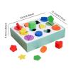Bffcnl Fine Motor Skills Toy Early Education Wooden Educational Game for Children view 3
