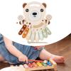 Bffcnl Baby Wooden Musical Toy Baby Xylophone Toy Educational Toy Musical Learning Toy for 1 2 3 Year Old view 3