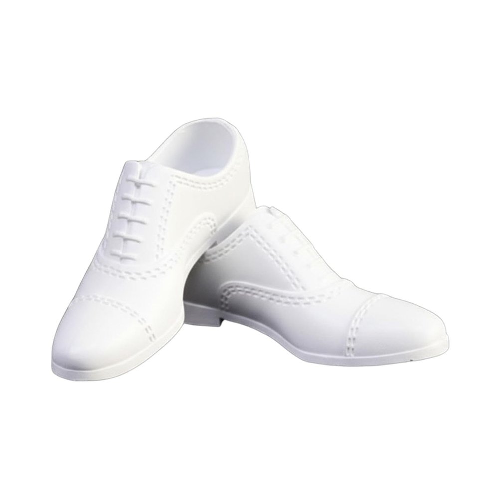 1:6 Doll Shoes, Action Figure Shoes, Doll Accessories, Decorative Gifts Miniature Model for 12 inch Male Action Figure, White