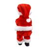 TTETTZ Santa Shopping Cart Toy with Music Desktop Ornament for Festive Decor Xmas Decoration view 2