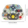 Bffcnl Activity Board for Ages 1-3, Wooden Play Board for Children view 2