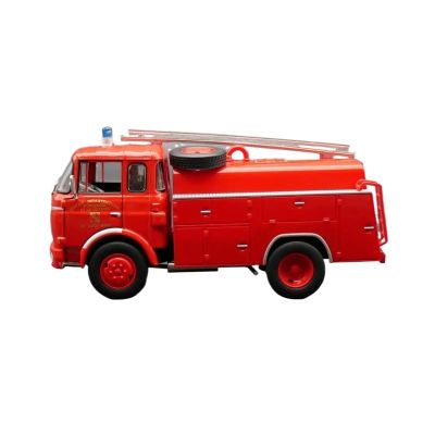 1:43 for GAK Fire Engine Water Sprinkler Alloy Model Red Engineering Vehicle Entryway Decor