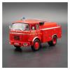 1:43 for GAK Fire Engine Water Sprinkler Alloy Model Red Engineering Vehicle Entryway Decor view 4