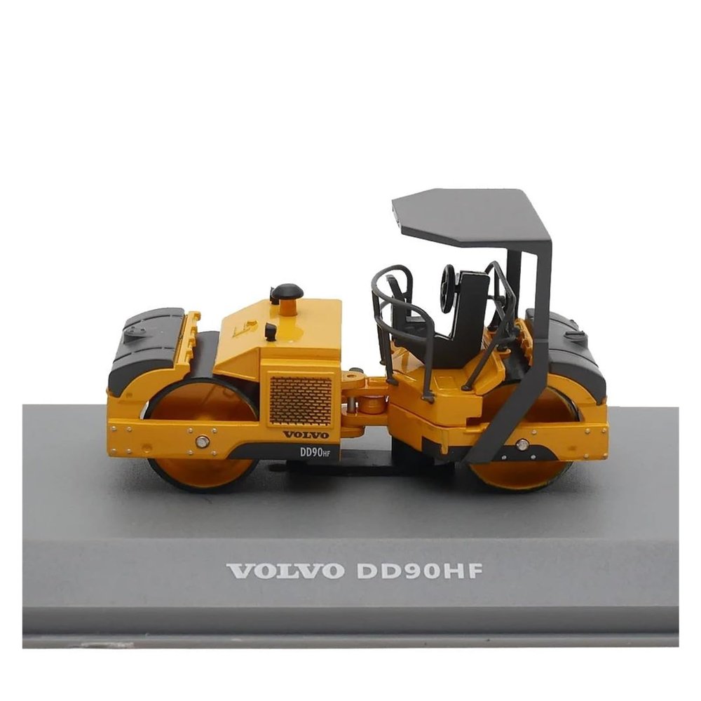 1:72 for DD90HF Roller Construction Machinery Alloy Car Model Collectible Yellow Ornamental