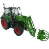 1:32 for Fendt 313 Vario Bale Grapple Alloy Tractor Model Green Collectible Toy Home and Craft view 1