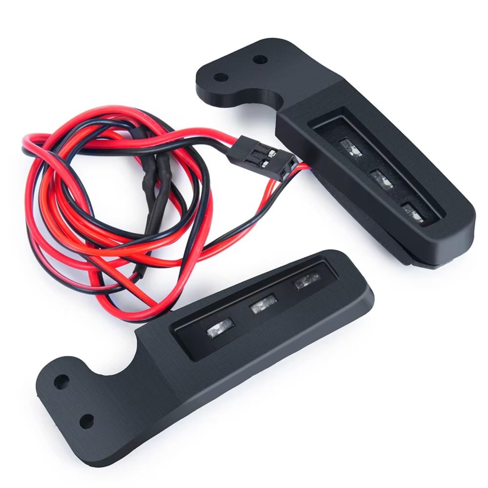 RC Car Lights For Traxxas For TRX-4 For Bronco 1/10 Light Bar Front Bumper Side Lamp Spotlight RC Crawler Car Upgrade Parts