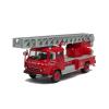 1:43 for Fire Truck Ladder Alloy Simulation Collectible Car Model Metal Classic Nostalgic Toy view 1