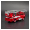 1:43 for Fire Truck Ladder Alloy Simulation Collectible Car Model Metal Classic Nostalgic Toy view 3