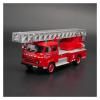 1:43 for Fire Truck Ladder Alloy Simulation Collectible Car Model Metal Classic Nostalgic Toy view 4