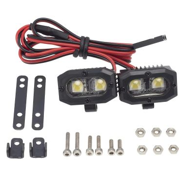 RC Car Lights For Axial For Scx10 90046 For Traxxas For Trx4 For Trx6 For Wraith Rr10 For Mst For Redcat Gen8 1/10 Lights Spotlights Rc Crawler