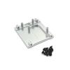 RC Upgrade Parts For MN168 For MN78 For MN99S 1/12 Metal Gearbox Mount Base Motor Holder RC Car Upgrade Parts Accessories(Silver) view 1