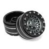 RC Crawlers Wheel Hub For Axial For SCX10 II III For Traxxas For TRX4 For TRX6 For MJX 1/10 4Pcs 1.9Inch 12mm Metal Alloy Wheels RC Car Parts(Gray) view 2