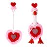 Sinbana Desktop Goose Costume, Cute Outfit Mini Desk Geese Clothes for 7in/17.78cm Magnetic Desk Goose Statue Home & Office Decor (Heart-Shaped) view 1