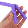 HAPINARY Silicone Teether Rod Hollow Soft Chewable Tubes with Smooth Edges for Gum Relief Safe Chew for Boy Girl view 3
