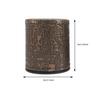 Abaodam 2Pcs Leather Dice Holders Smooth Wear-Resistant Dice Cups for Bar Game Accessories Compact Lightweight Travel-Friendly Game view 2