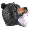 BESPORTBLE Black Bear Cosplay Mask Halloween Animal Costume Accessory Comfortable Fabric Craftsmanship Unique Design for Party Dress Up view 1