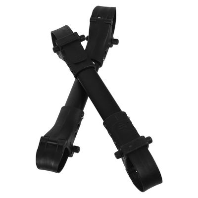 Abaodam 2pcs Aluminum Twin Stroller Connector for Outdoor Use Securely Attach Two Strollers Together Lightweight Pram Connector for Families with Twins