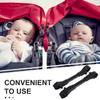 Abaodam 2pcs Aluminum Twin Stroller Connector for Outdoor Use Securely Attach Two Strollers Together Lightweight Pram Connector for Families with Twins view 3