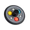 LOPUNER Tyre Shape Gyro for Plastic Rotating Stimulates Creativity and Skills Black Bounce Gyroscope for Boys and Play and Interaction view 1