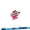 FAVOMOTO Wind Up Teeth with Moving Feet and Googly Eyes Funny Novelty Wind-up for Vibrating Chattering Teeth Shape Amusing Stress Relief Plaything view 3