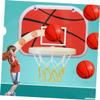 Abaodam Wall-Mounted Basketball Hoop Set for Indoor Use with Basketball Air Pump and Hooks Abs Plastic for Family Fun and Skill Development Random Color view 3