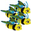 BESPORTBLE 4Pcs Wind-up Bee Small Compact Playthings Adorable Moving Wing Bee Models Educational Fun Gifts for Boys Birthday and Festivals view 1