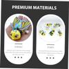 BESPORTBLE 4Pcs Wind-up Bee Small Compact Playthings Adorable Moving Wing Bee Models Educational Fun Gifts for Boys Birthday and Festivals view 3